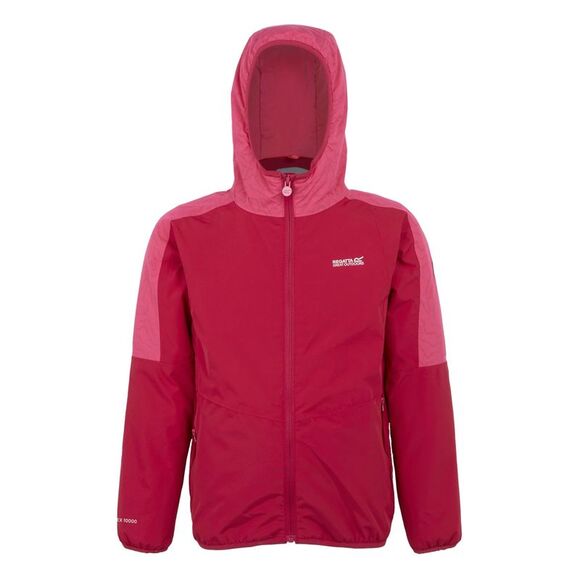 Regatta Childrens/Kids Volcanics VIII Terrain Print Reflective Jacket / Deep Pin